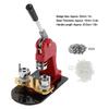 Button Maker Badge Making Press Pressing Machine 25mm with 1000 Buttons for Household Button Making Press Machine