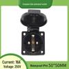European Outdoor Industrial Waterproof 16A Socket & Distribution Box