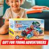 Kids Monster Truck Toy Flashing Wheels Light-Up Cars Toddlers Birthday Christmas Gift Friction-Powered JOYFY LED 3Pack with for Kid Friendly