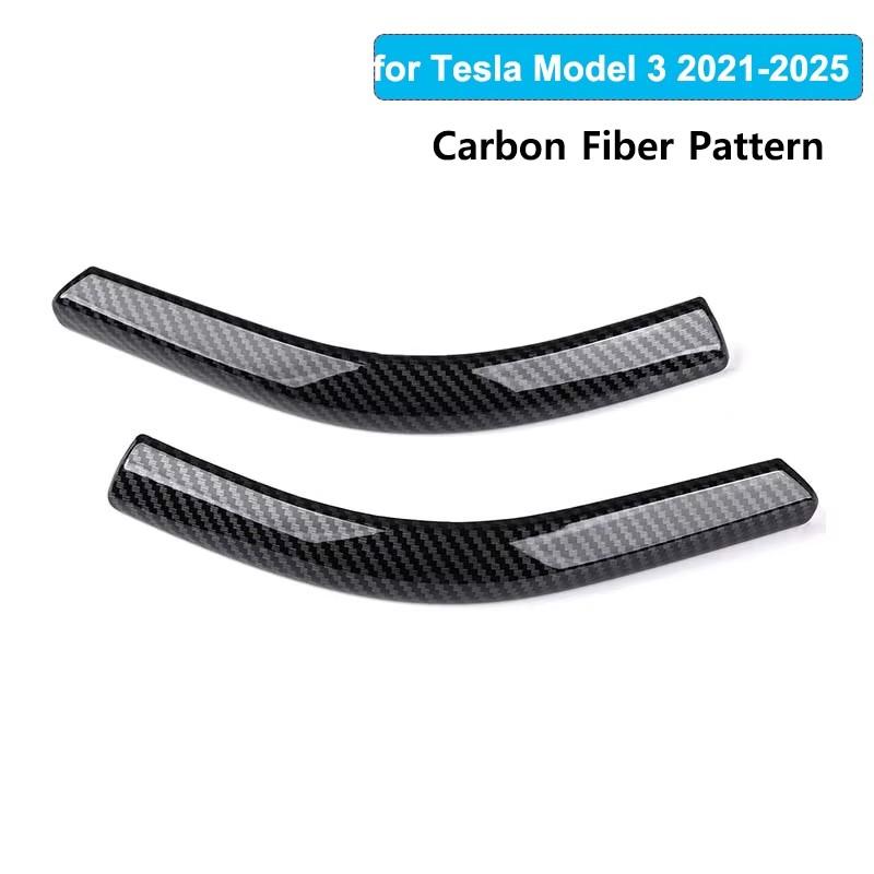  for Tesla Y/3 Highland 2025 Car Door Rearview Mirror Protector Guard Edge Protection Buffer Trim Anti-collision Strip
