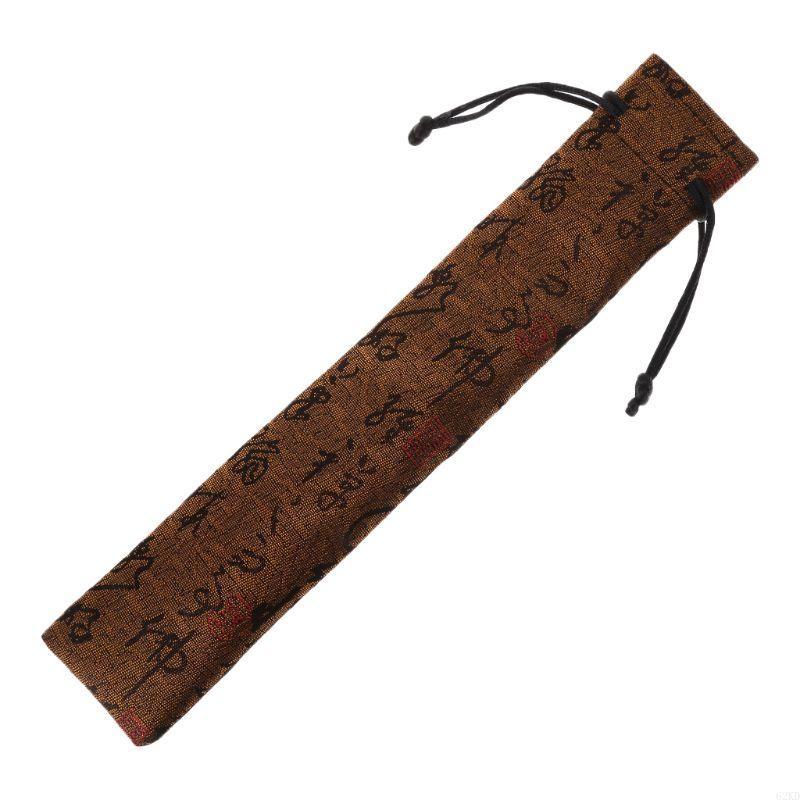 62KD Chinese Decorative Folding Hand Fan Bag Dustproof Holder Prote
