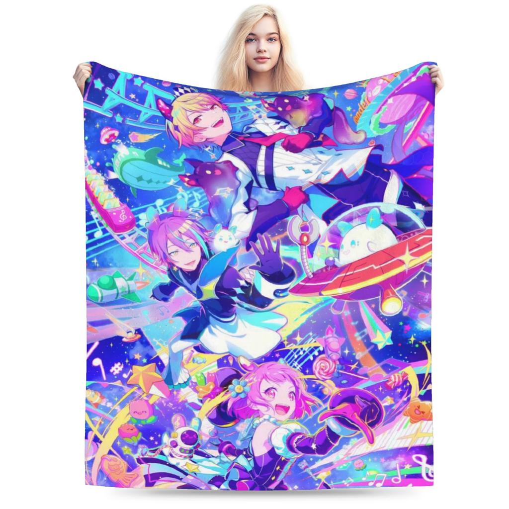 New Rui Kamishiro Blankets Ultra-Soft Fleece Wonderlands x Showtime Comfortable Throw Blanket Machine Washable