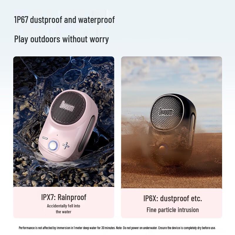 Divoom ltour-S Portable Mini Bluetooth Speaker