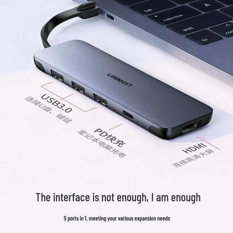 Ugreen CM285 5-in-1 USB-C Hub