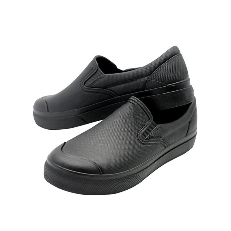 Spring, summer and autumn waterproof rain shoes women's new lazy shoes couple flat couple board shoes men