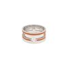 HERMES  #15(JP Size)  ring Orange Silver925 Women