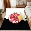 Fc Crest Design Printed Office Carpet Chair Cushion  Entryway Rug, Rugs for Living Room, Bedroom Christmas gifts