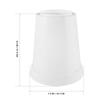 Shade Accessories Porch Light Cover Post Fixture Mount Lampshade Replacement Street Outdoor Acrylic Cover Posts For Outside