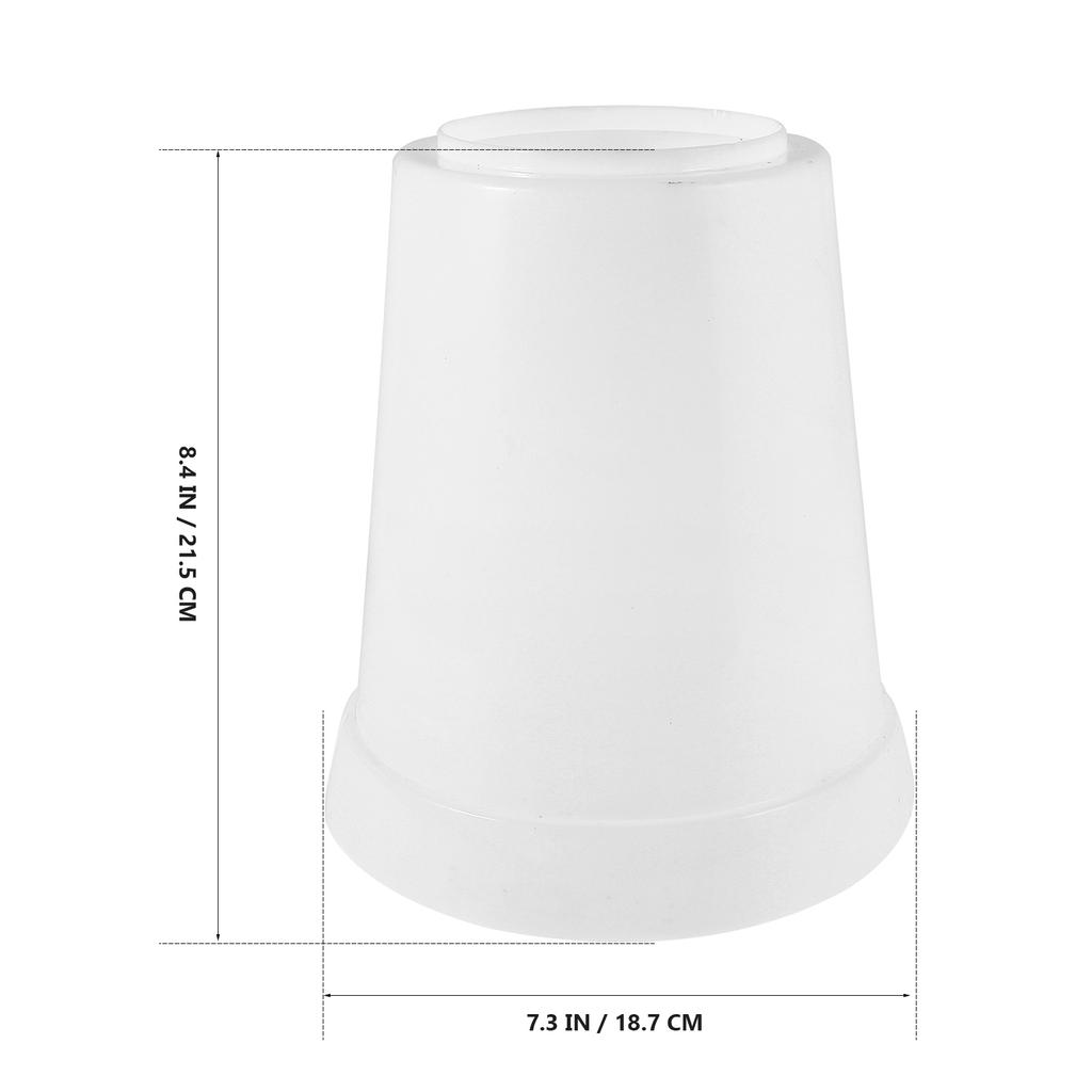 Shade Accessories Porch Light Cover Post Fixture Mount Lampshade Replacement Street Outdoor Acrylic Cover Posts For Outside