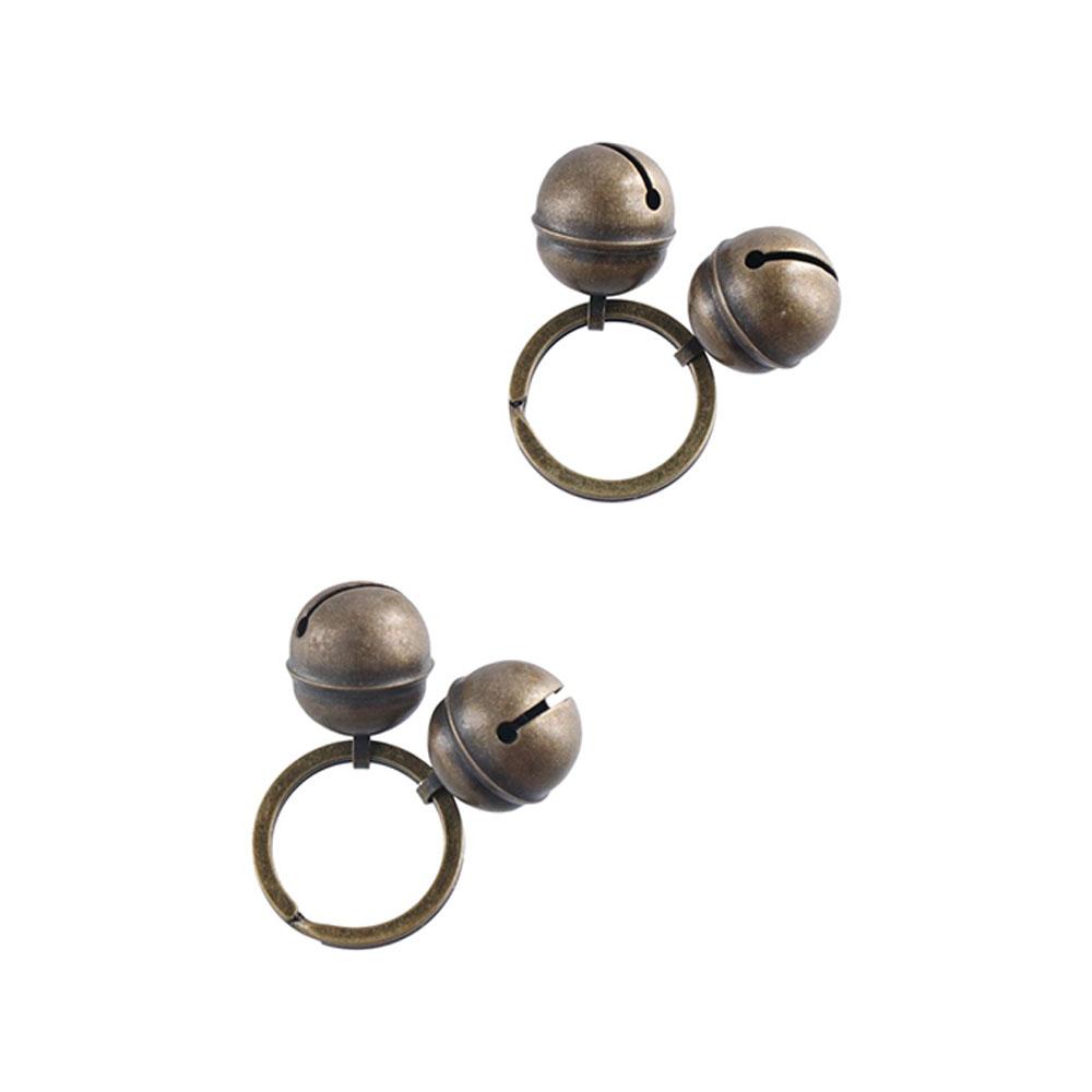 Collar Key Rings Bell Pendant DIY For Christmas Tree Jingling Bells Cat Bell Pet Pendant Key Ring