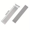 200pcs 1cmx5cm Mini LongStrip Mirror Surface Waterproof Self-adhesive Waterproof DIY Living Room Background Wall Art