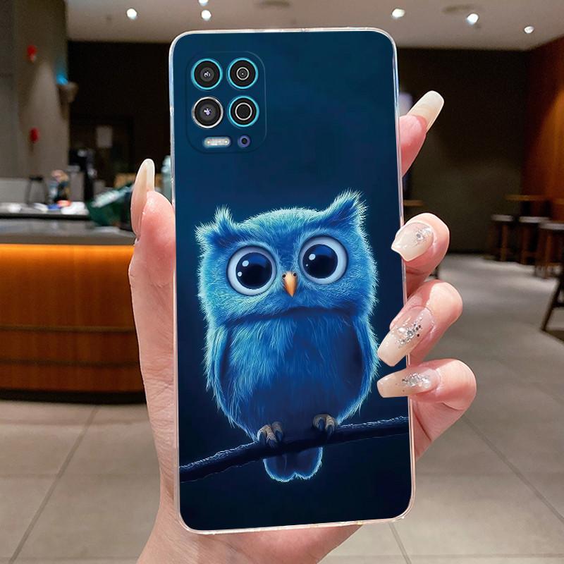 Phone Case For Motorola Moto G100 Soft Silicone TPU Transparent Viral Popular Panda Painted Casing Anti-scratch Slim Cover
