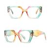 Women&Men Vintage Oversized Irregular Frame Shades Ladies Sun Glasses Square Sunglasses