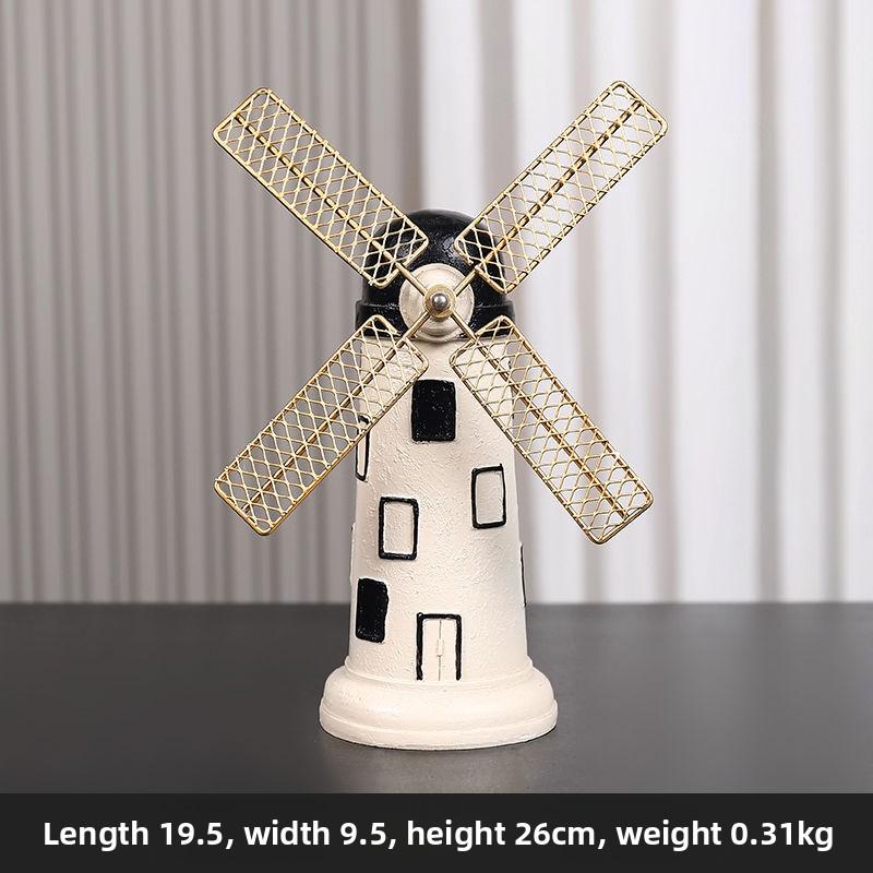Creative windmill retro small ornament crafts European home living room room dining room wine cabinet TV cabinet decoration