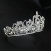 Wedding Crown Tiaras Round Crown Bridal Crown Metal Tiaras Princess Crown for Party Halloween Proms Birthday Banquets