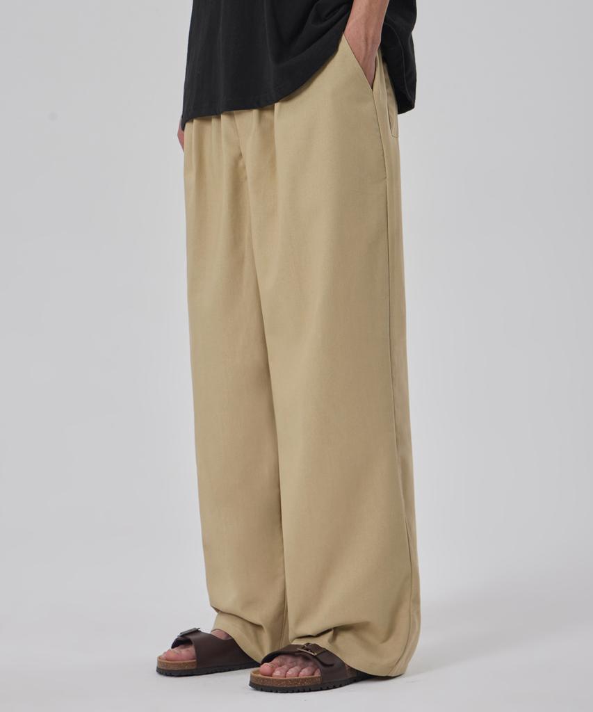 GLW Easy Summer Wide Pants Beige