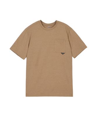HUMMER Summer Sorona Functional Quick-Drying Cool Short Sleeve T-Shirt Beige