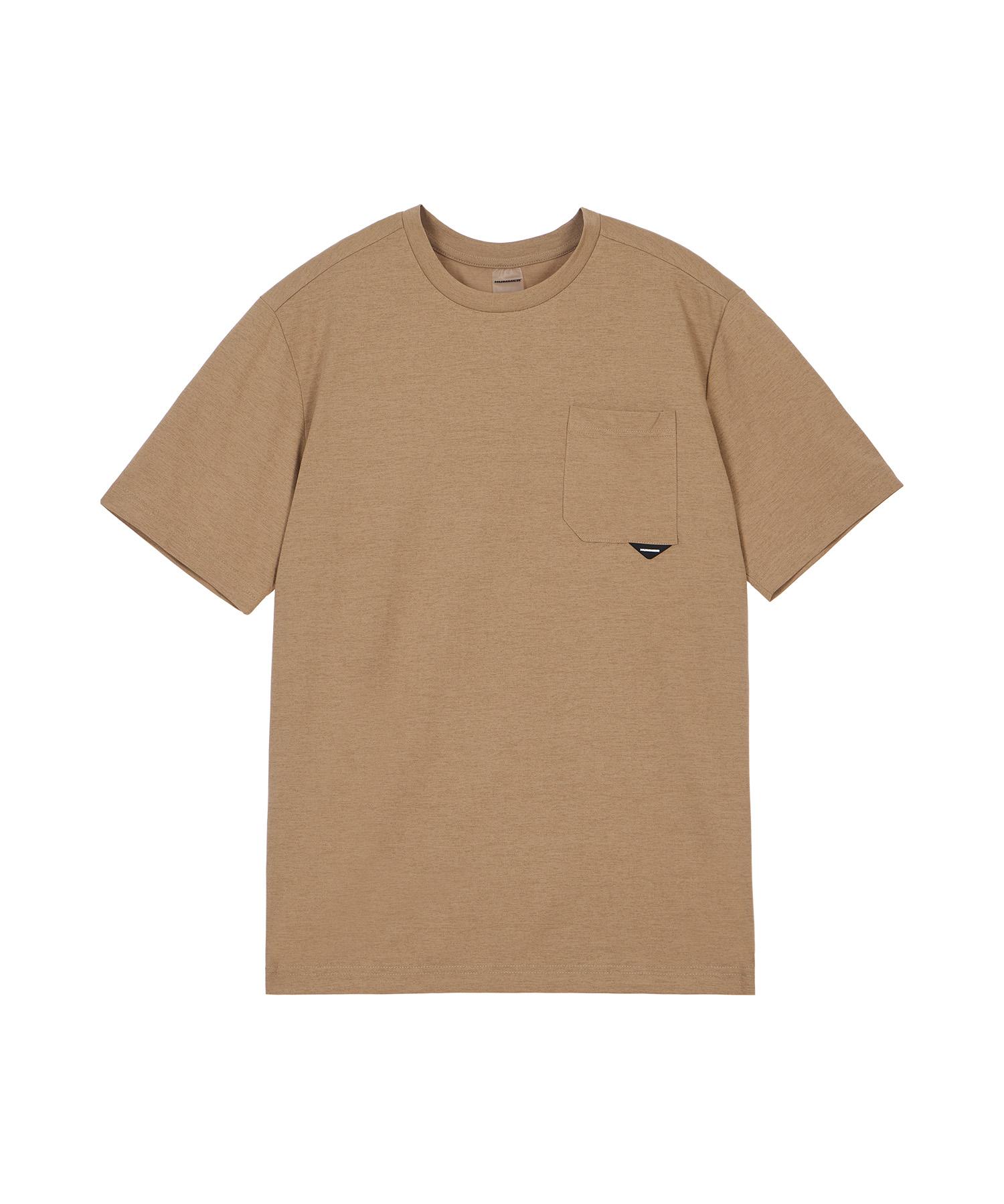 Hummer Summer Sorona Functional Quick-Drying Cool Short Sleeve T-Shirt Beige 95
