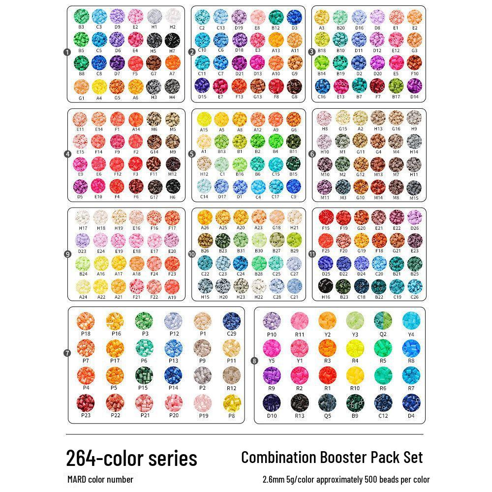 Haus 294 Color Fusion Perler Perlen Nachfüllset - 221 Spezialfarben DIY-Materialien