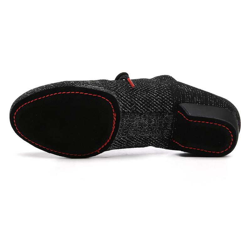 Scarpe da ballo in rete intrecciata per ragazze e donne Scarpe da ballo per pratica di valzer di tango yoga per insegnanti di danza classica
