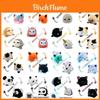 Adorabile Peluche Gatto Flip Reversibile Giocattolo Morbido e Coccoloso Regalo per Bambini