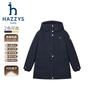 HAZZYS Girls' Hooded Mid-length Down Jacket
