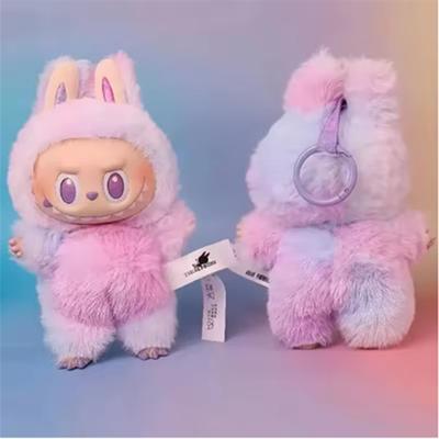 High Quality Macaron For Labubu V3 The Monsters Big Into Energy Series Blind Box Vinyl Plush Doll Pendant Gradient Color Gift