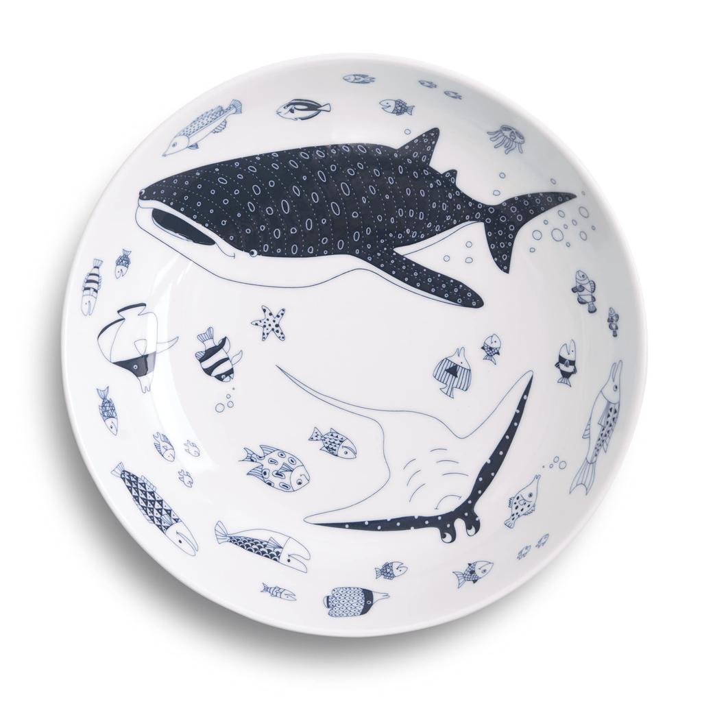 Natural69 Cocomarine Serving Bowl Natural 69 Hasami Ware Cocomarine Serving Microwave and Dishwasher Made In Stylish and Nordic Japanese Housewarming