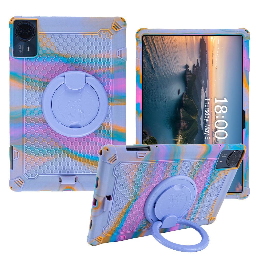 Мягкий силиконовый чехол-подставка для Teclast T65 Max 13 дюймов, вращающаяся на 360 градусов обложка для планшета, безопасный для детей защитный чехол-фунда T65Max 13   T65 Max 13inch