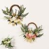 Door Ornament Artificial Flower Wreath For Photo Props Creative Wall Decoration Wreath Long-lasting Resilience