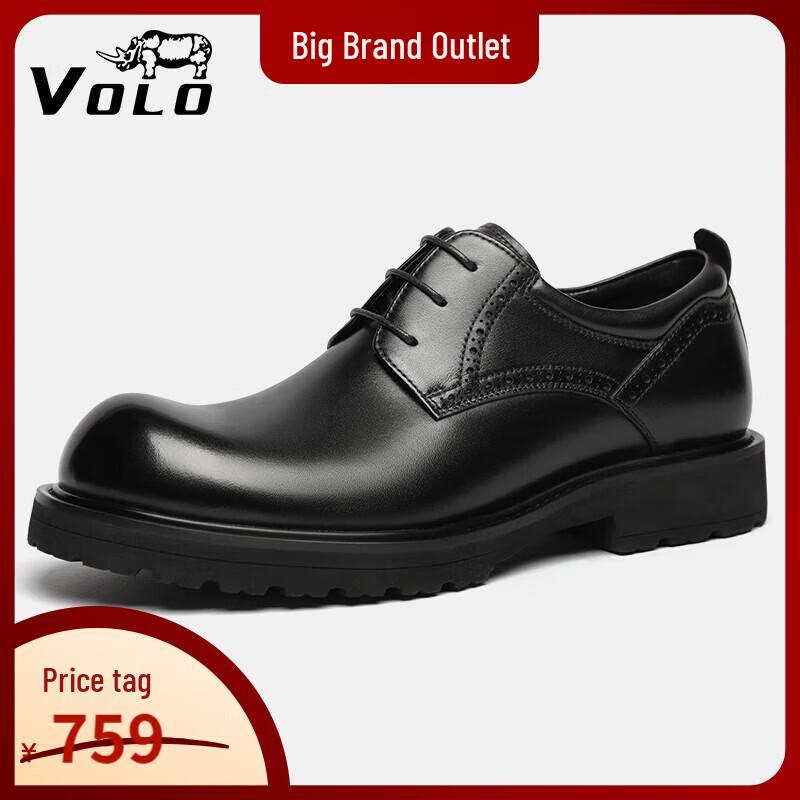 VOLO Rhino Men s Business Formal Derby Shoes EU 43