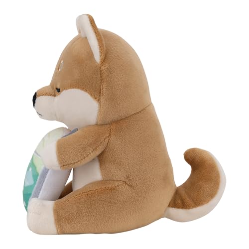 Livheart Food Mascot Charm Premium Sleepy Animals Cream Soda (Total Length: Approx. 13cm) Shiba Inu Kotaro Cute Mascot 47301-04