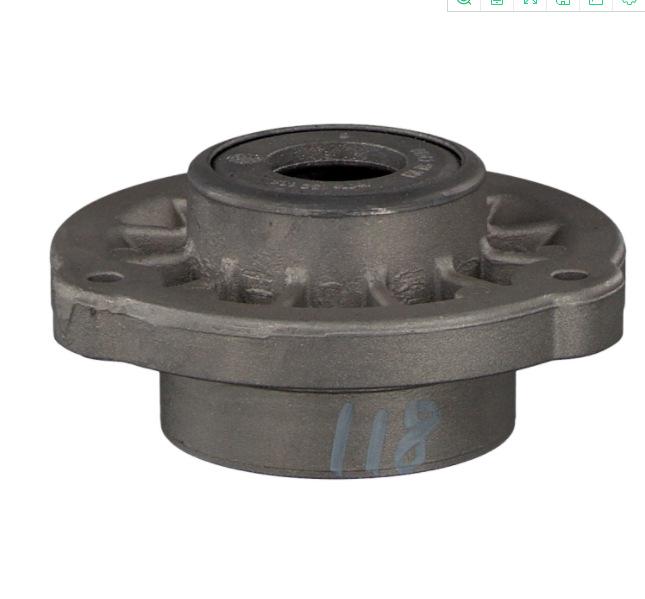 BMW 7 Series F02/F02LCI & 5 Series GT F07/F07LCI Front Shock Upper Mount Rubber 31306795081