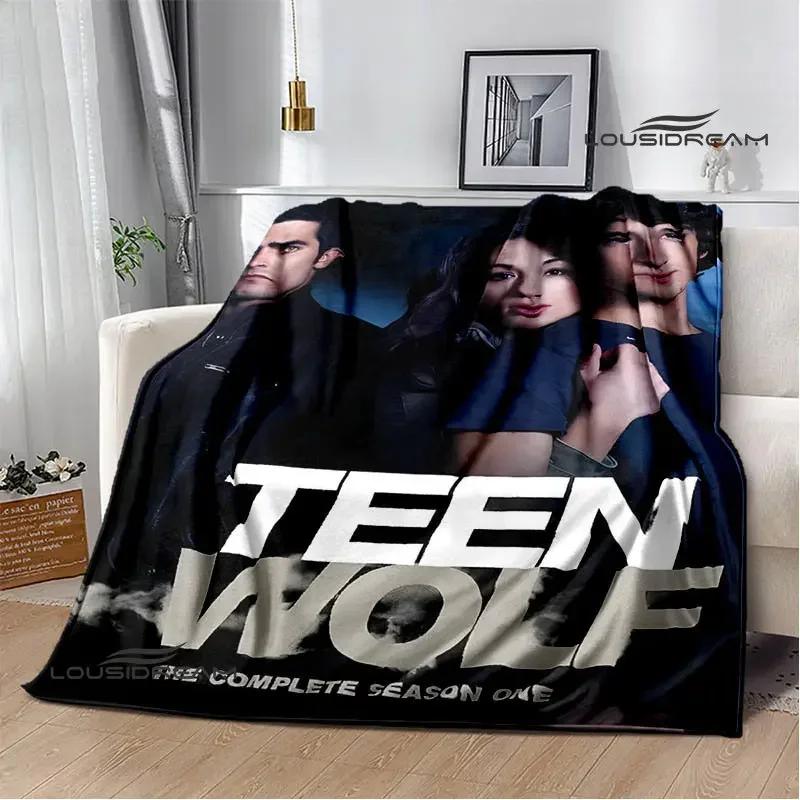 Movie Teen Wolf printed BlanketS Picnic blanket Warm blanket Soft and comfortable Home travel blanket bed linings birthday gift