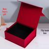 In-Stock Large Red Lid Christmas Gift Box Set with Tote Bag