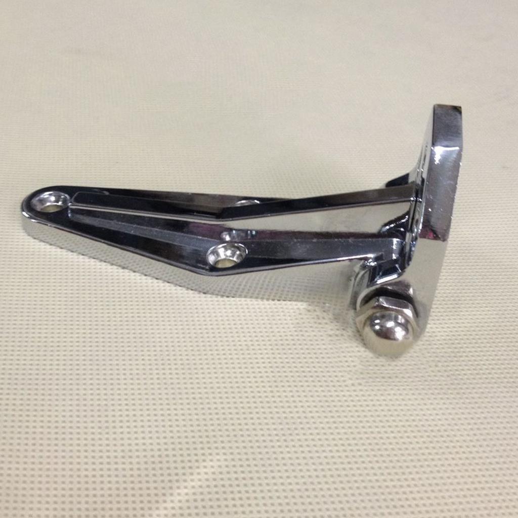 Stainless Steel 4'' Vintage Galvanized Primitive Industrial Rustic Barn Farm Door Warehouse Flat Hinge Refrigerator