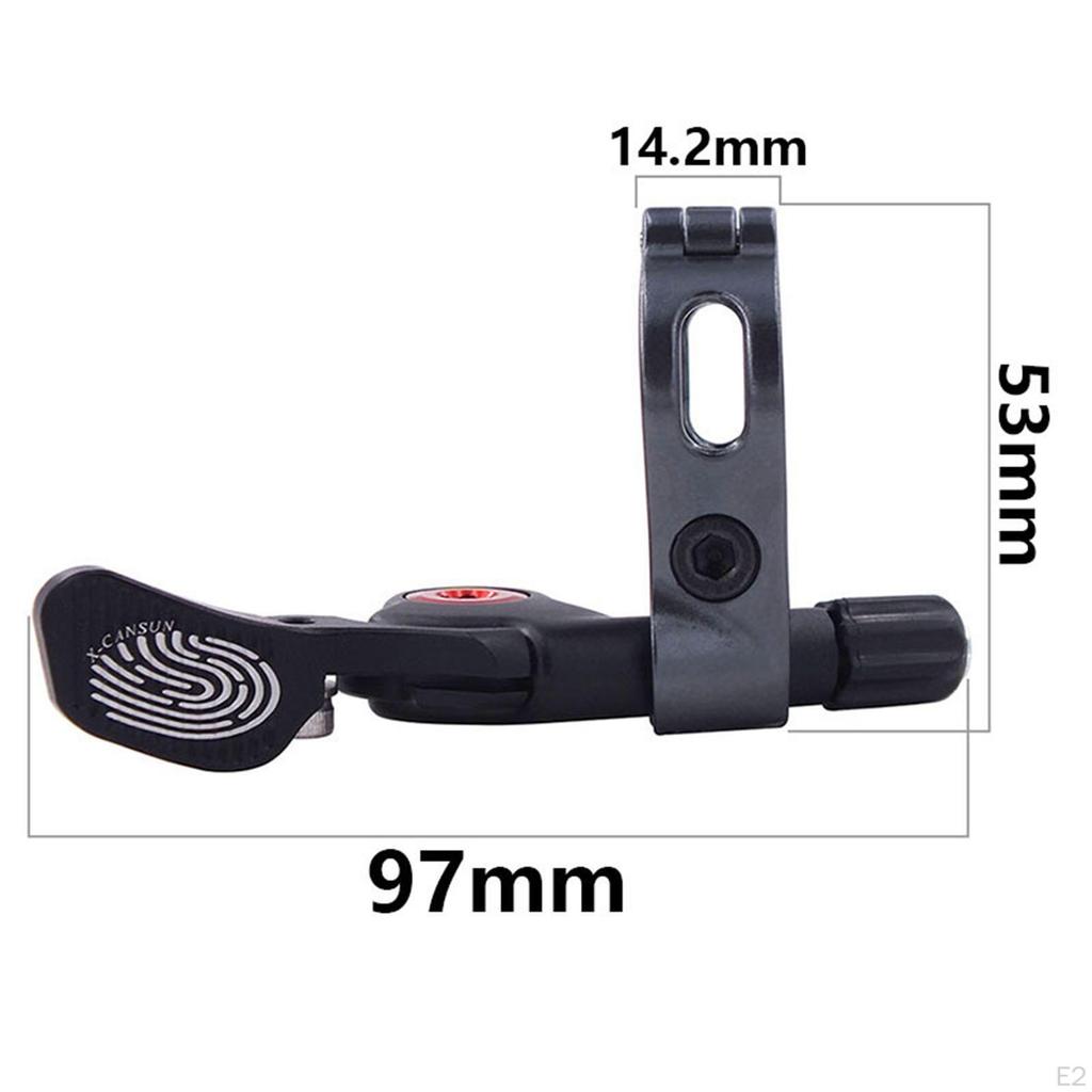 Bike Dropper, Seatpost Dropper Remote Control Lever, Bicycle Lever Shifter