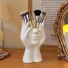 1/2PCS Creative Human Body Art Pen Holder Multifunctional Desktop Storage Box Makeup Brush Holder Office Desk Decor