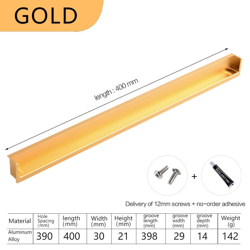 Embedded Concealed Pulls Handles White Wardrobe Doors Handles Black Cabinets Pulls Gray Drawers Pulls Recessed Finger Pulls