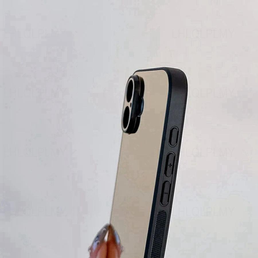 Luxury Reflective Makeup Mirror Case For iPhone 17E 13 17 Pro Max 14 15 16 Plus Samsung Galaxy S23 S24 S25 Ultra S26 Plus FE Shockproof Back Cover