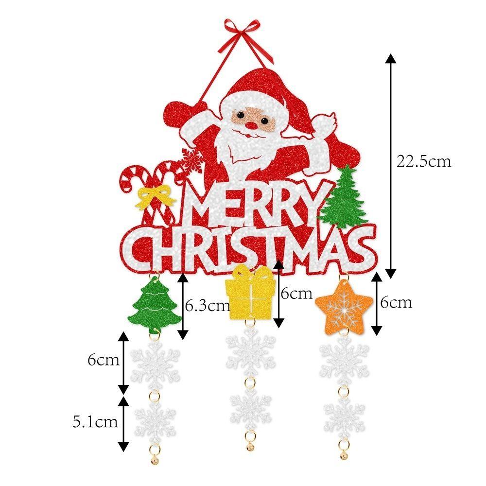Merry Christmas Christmas Hanging Pendants Decoration Hanging Ornaments  Office