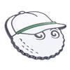 Golf Hat Clips Zinc Alloy Magnet Golf Hat Clip Detachable Golf Ball Marker for Golf Course Club White