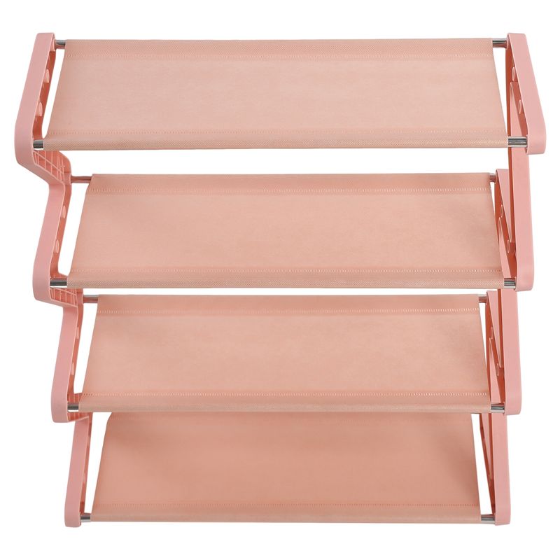 Aug. Simple Household Shoe Storage Artifact Z-Shaped Shoe Rack, Cute Shoe Rack Multi-Layer Assembly Shoe Rack