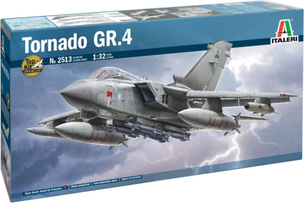 

Platz Italeri 1/32 British Tornado GR.4 Plastic Model Kit IT2513 (Airplane)