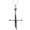 Chiba Retro "Lord of the Rings" Aragorn Náhil Holy Sword Broken Necklace Thai Silver Pendant