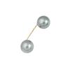 Waist-Cinching Pin: Adjustable Brooch with Pearl Button for Slimming and Anti-Exposure