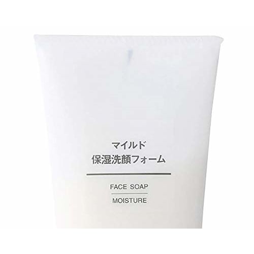 MUJI Mild Moisturizing Facial Cleansing Foam (Large Capacity) 200g (x 1)