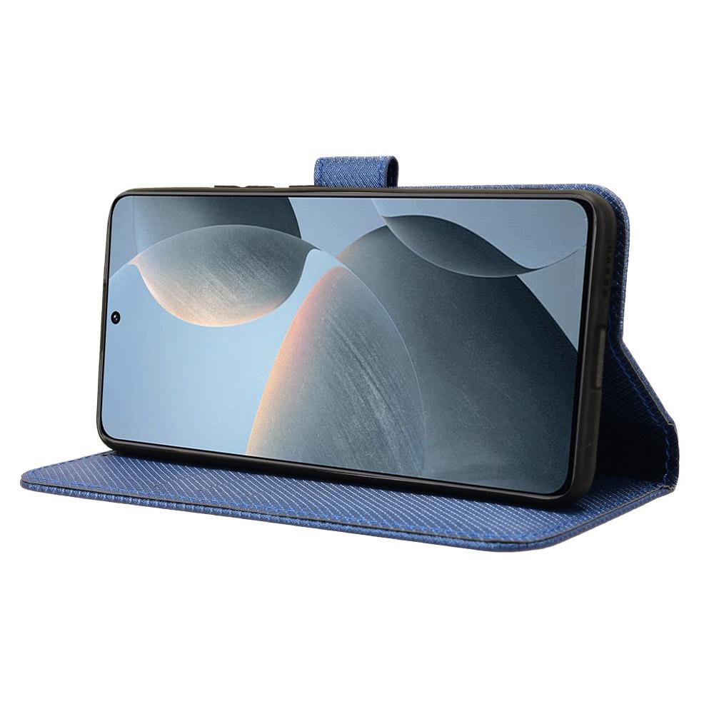For Xiaomi Redmi K70E 5G/Poco X6 Pro 5G Phone Case Wallet Wrist Strap Card Slots Leather Cover