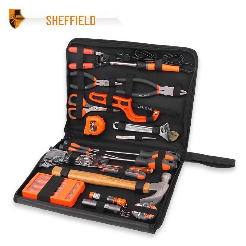 SHEFFIELD S033002 21-Piece Premium General Tool Kit Universal