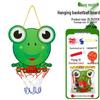 Canasta de Baloncesto Interior Ajustable Estilo Dibujos Animados para Niños con Envío Gratuito